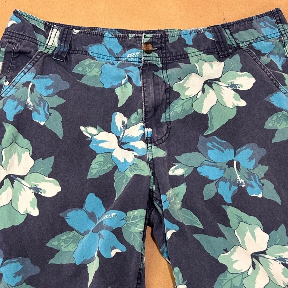 Mossimo Blue Floral Shorts Mens 36